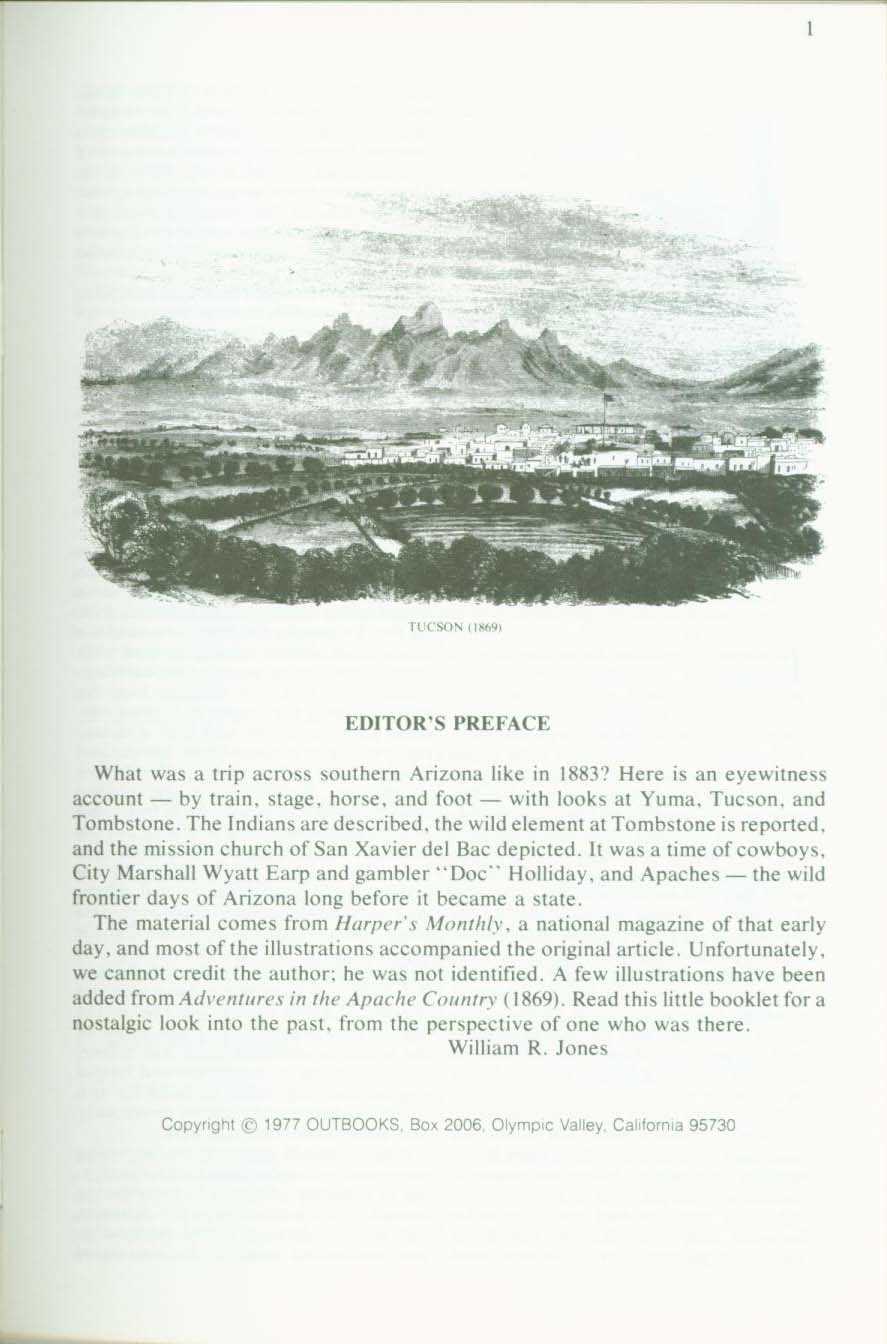 Across Arizona in 1883--including glimpses of Yuma, Tombstone, Tucson. vist0011b